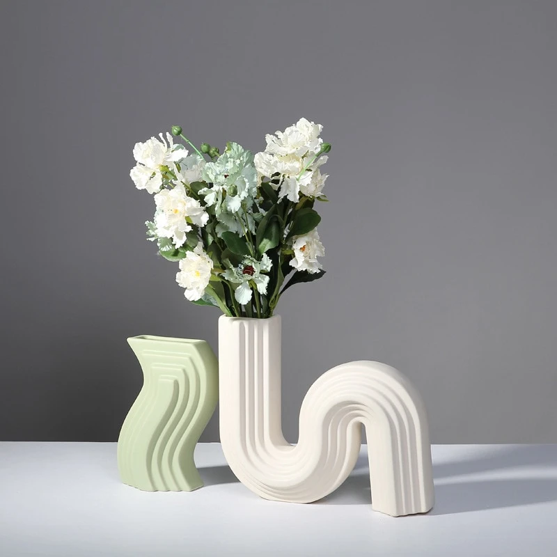 Pastel Ceramic Vases