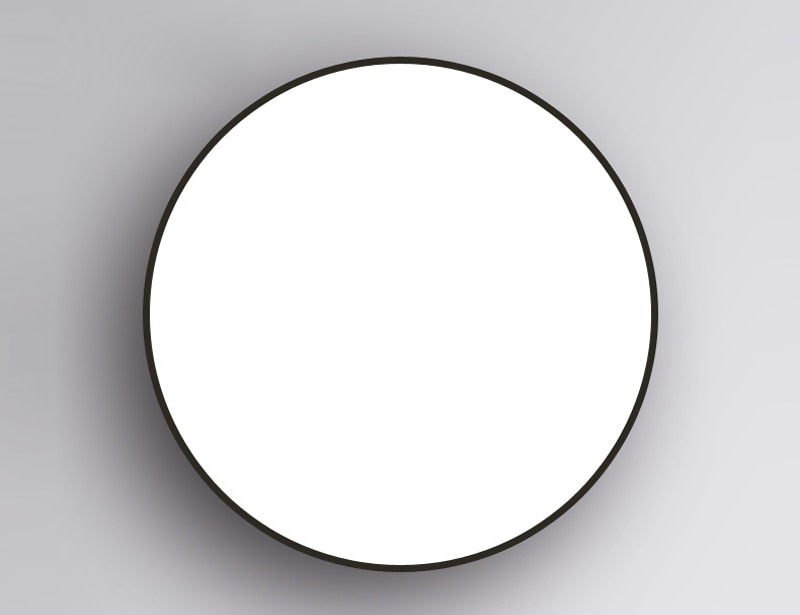 round pvc monochrome ceiling LED lamp