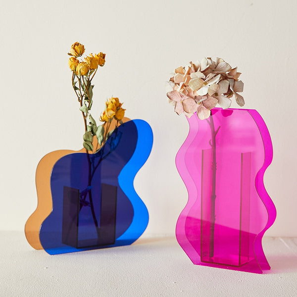 Prism Light Acrylic Vase