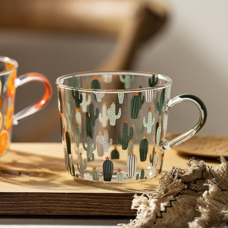 HighLand Printed Glass Measuring Cups