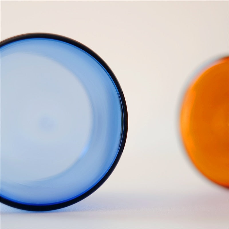 Colored Borosilicate Glass Mugs