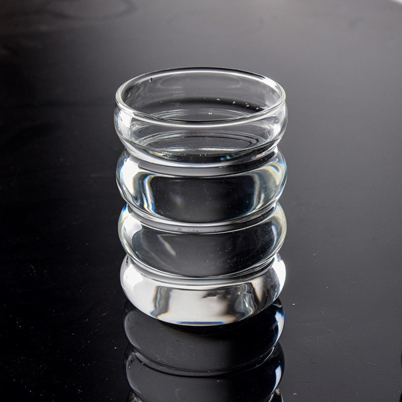 Clear  Glass Borosilicate Glass cup