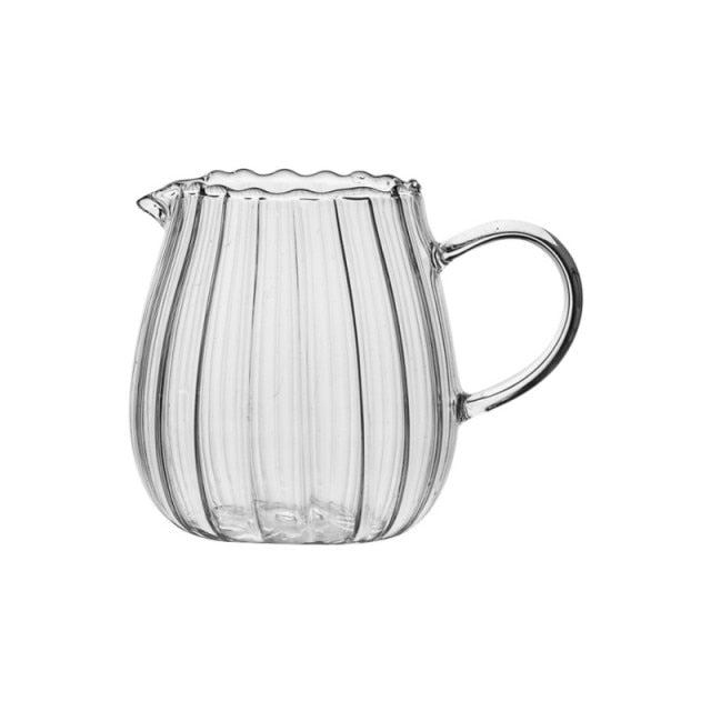 Round Clear Glass Cup