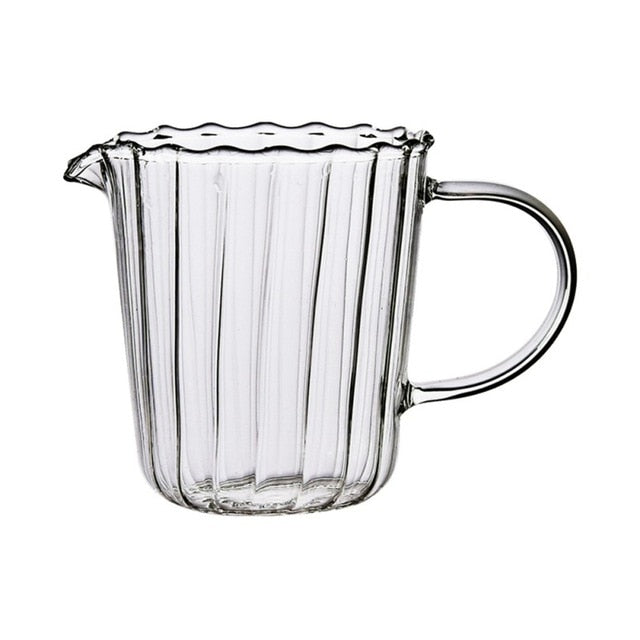 Round Clear Glass Cup