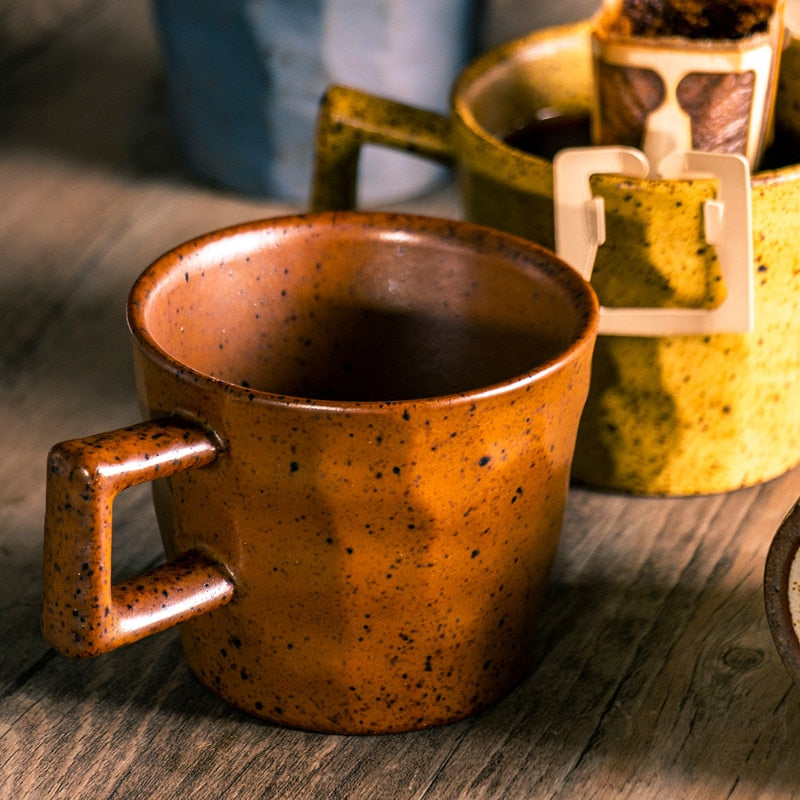 Drinkware in Ceramic Mug for Breakfast Coffee Cup