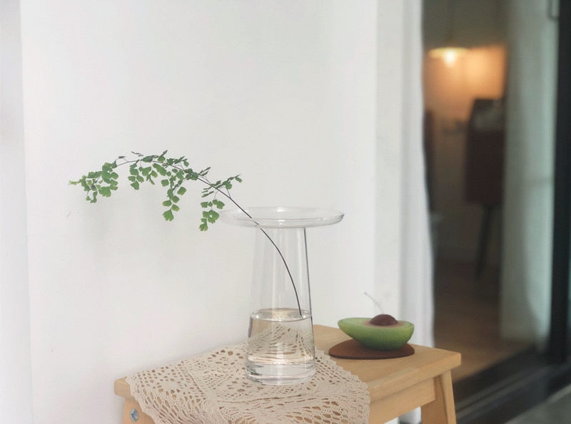 Sylvie Glass Flower Vase