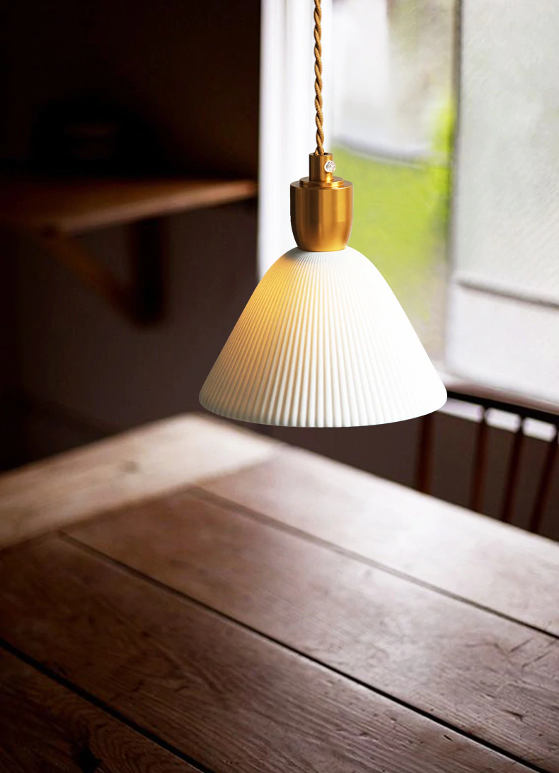 Pendant Single Ceramic Lamp Light Decoration
