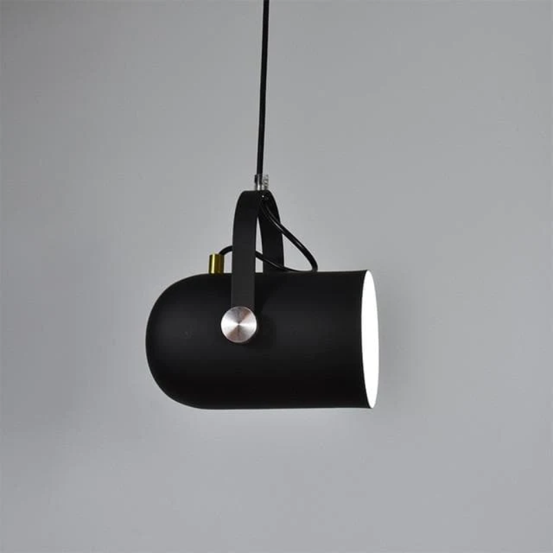 Post Modern Color Metal Spotlight Home Lighting and Decor Black