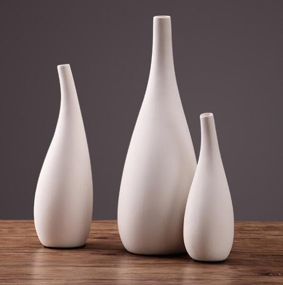 Modern Silhouette Ceramic Vases