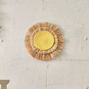 Vintage Sun Straw Wall Art