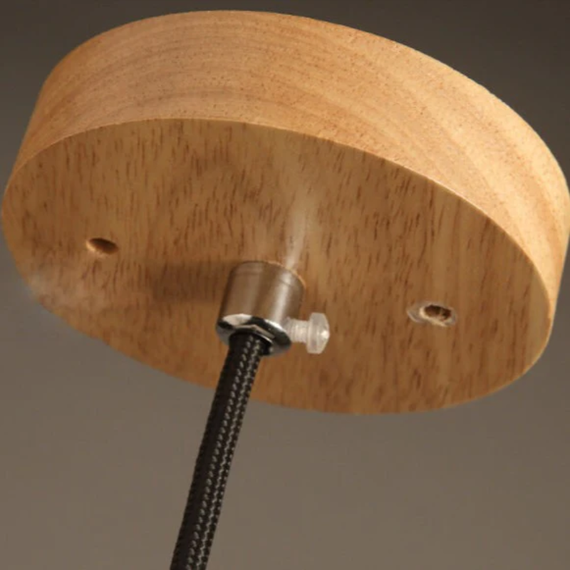 Wooden Retro Pendant Lamp 